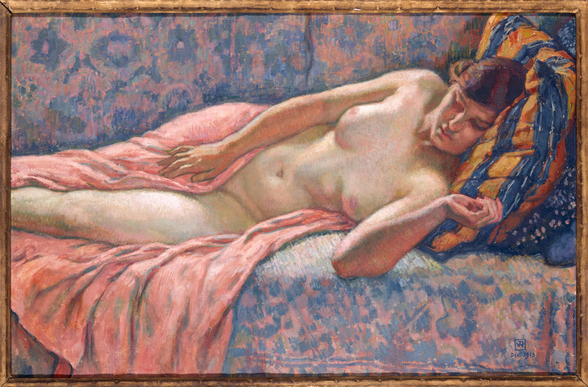 Étude de femme nue - Théo van Rysselberghe - Alpha Reproduction