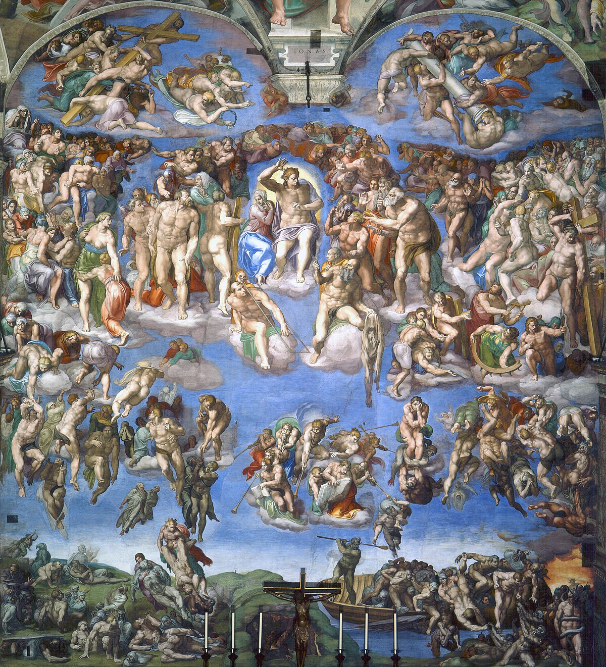 Den siste dom – Michelangelo (1536–1541)