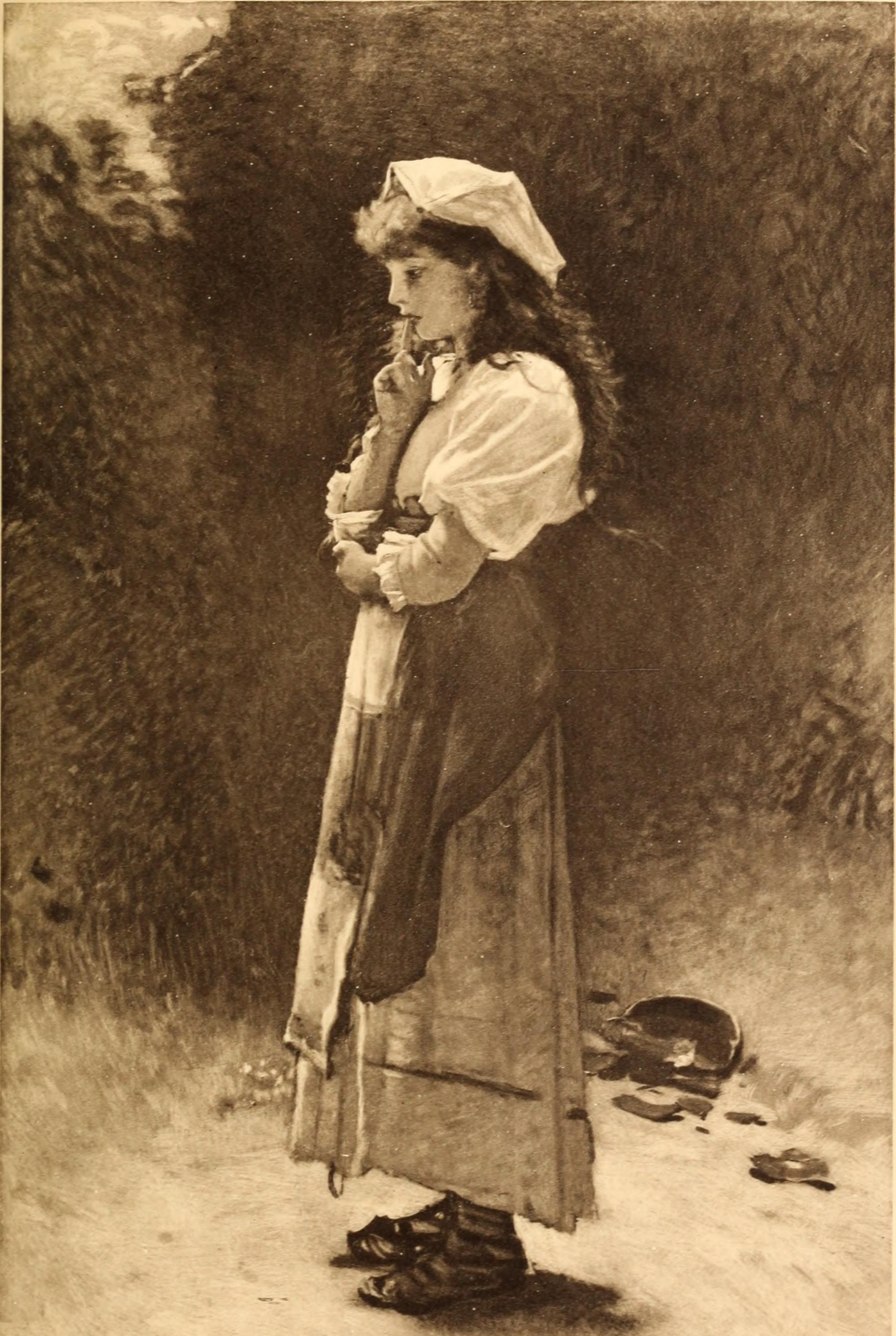 La cruche cassée (version avec ciocie) - Léon Bonnat