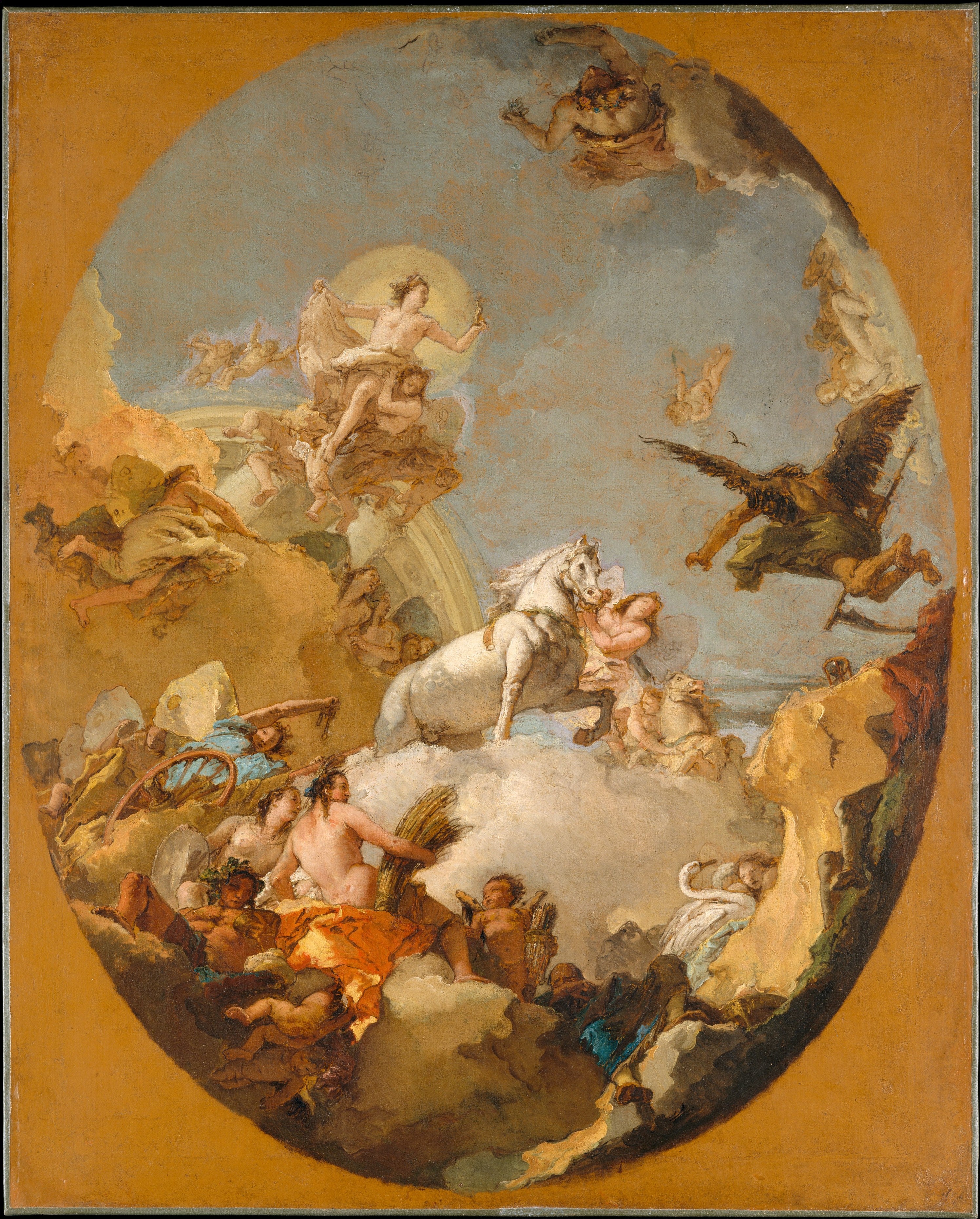 Le Chariot d'Aurore - Giovanni Battista Tiepolo
