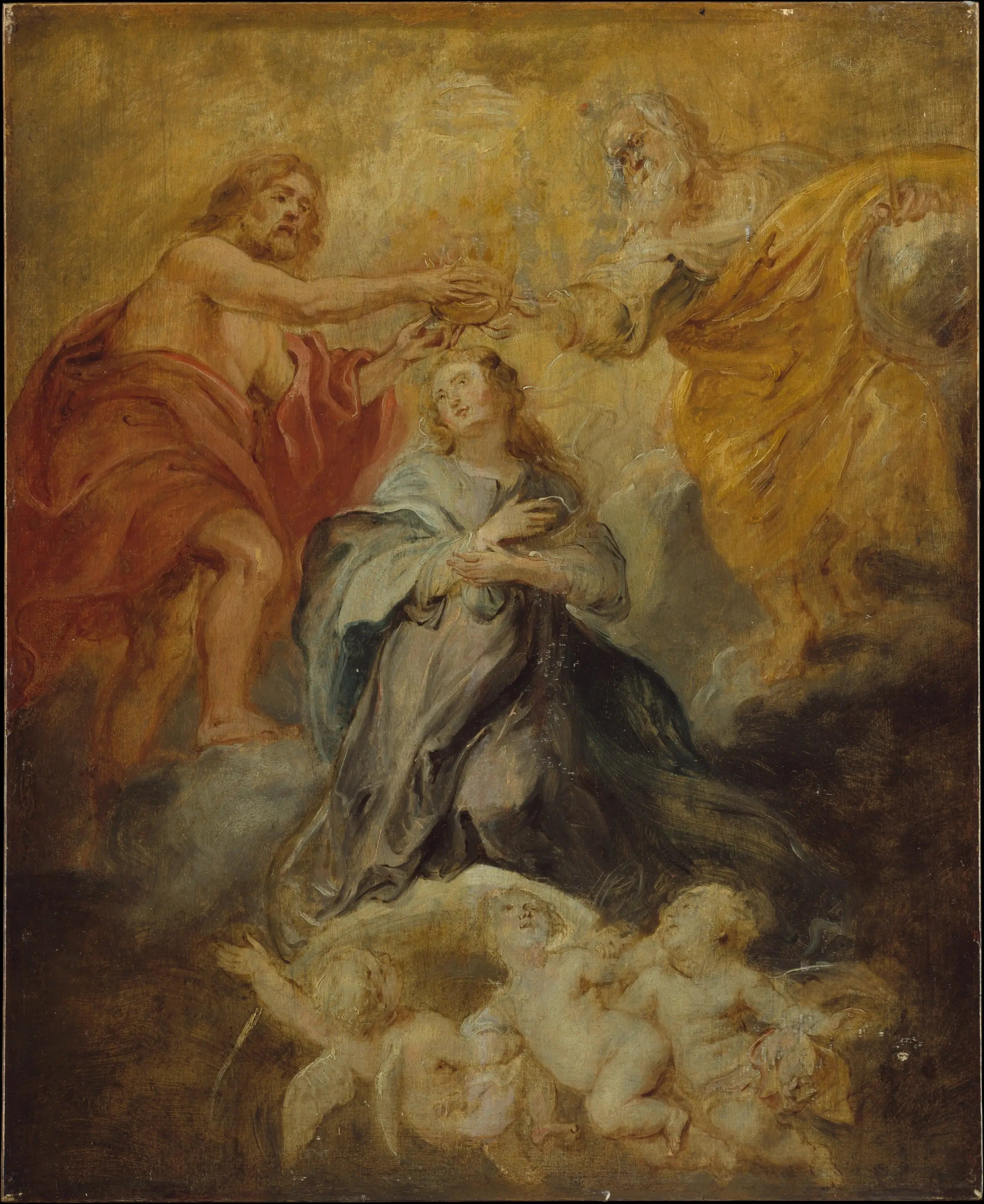Le Couronnement de la Vierge - Peter Paul Rubens - Alpha Reproduction