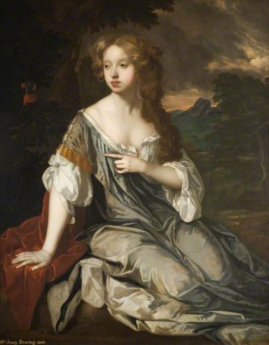 Portrait de l'honorable Mme Lucy Loftus - Peter Lely