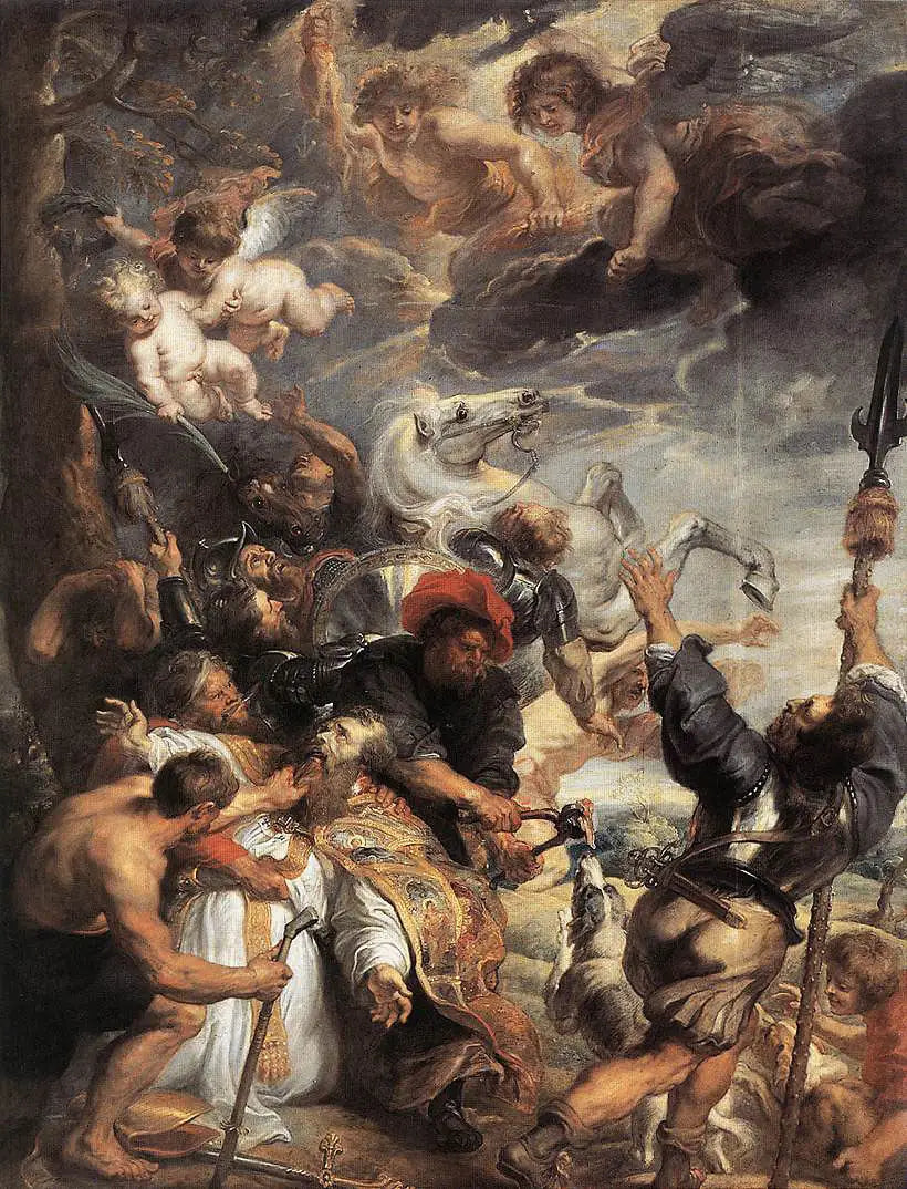 Le martyr de Saint-Liévin - Peter Paul Rubens - Alpha Reproduction