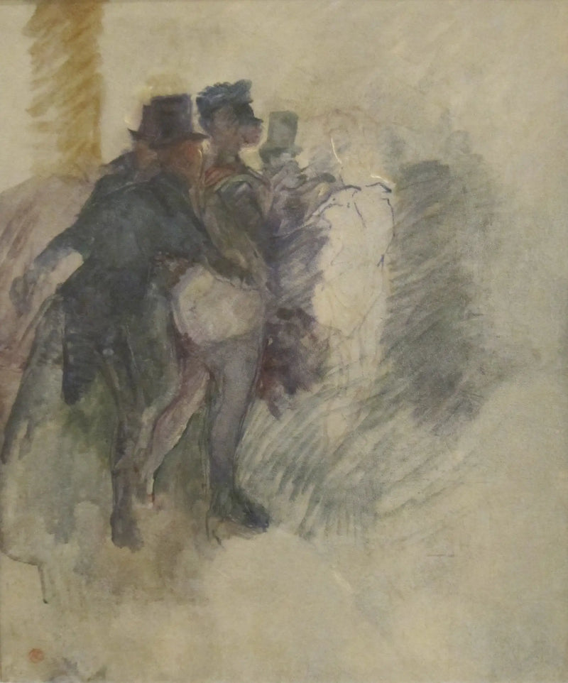 Maskeballet på Elysée Montmartre - Henri de Toulouse-Lautrec