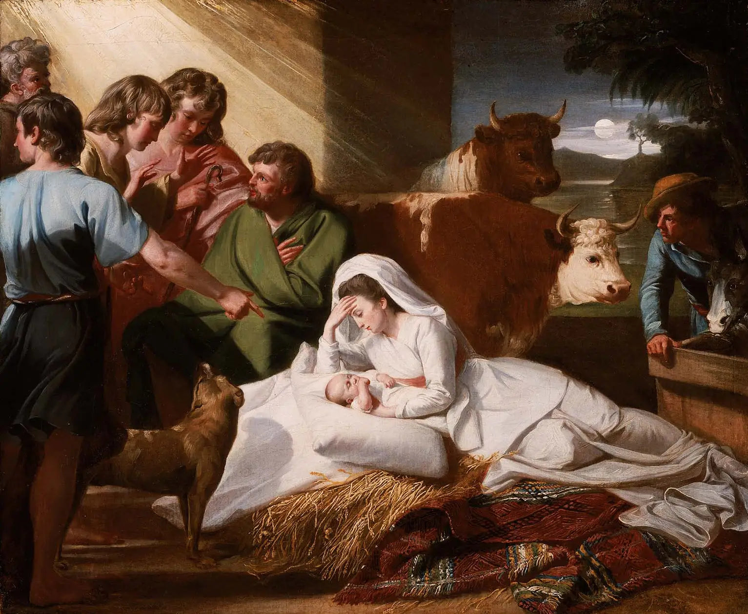 La Nativité - John Singleton Copley - Alpha Reproduction
