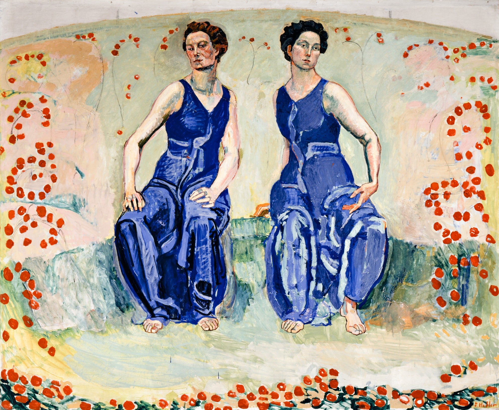 L’Heure Sacrée - Ferdinand Hodler - Alpha Reproduction