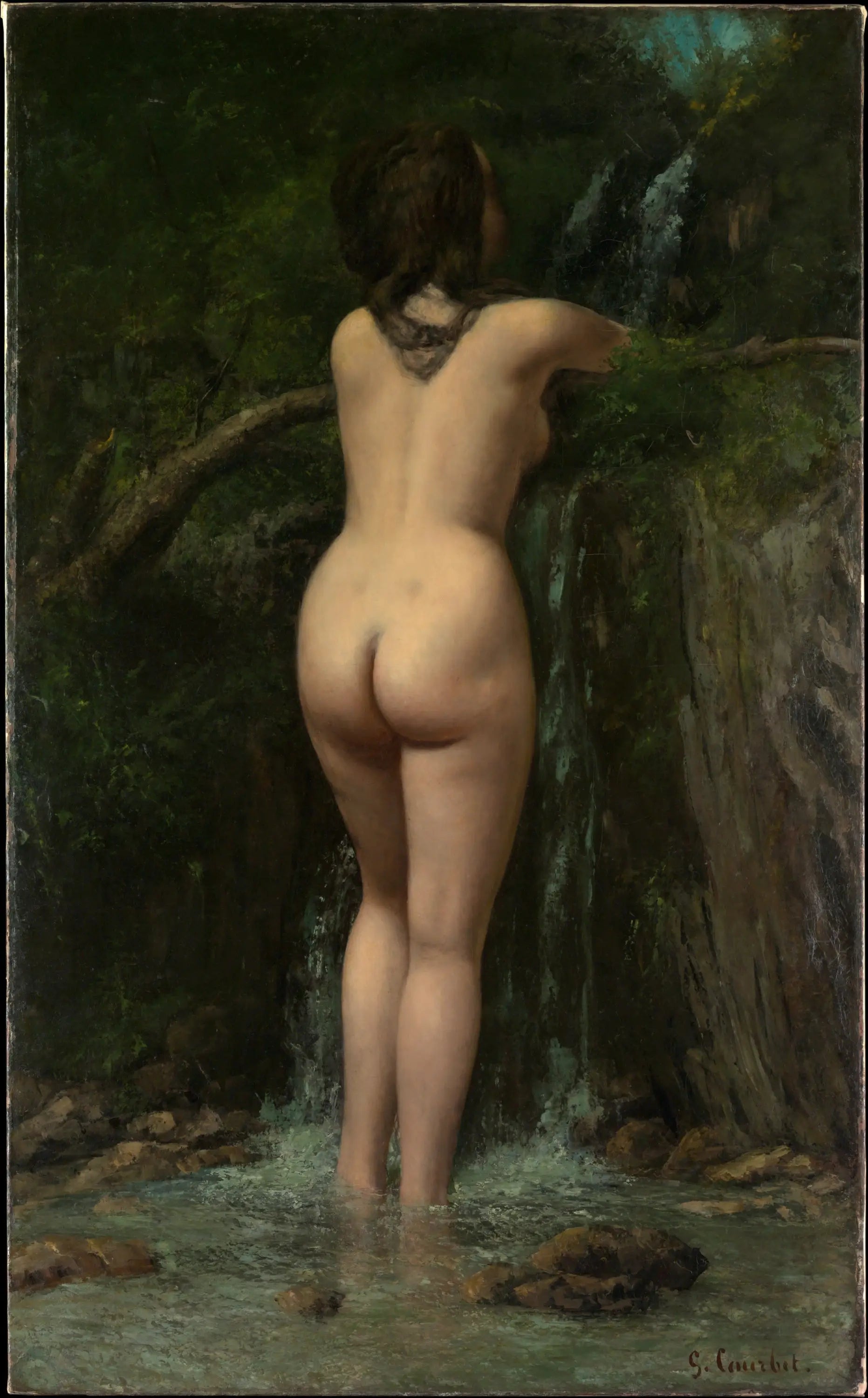 La Source - Gustave Courbet - Alpha Reproduction