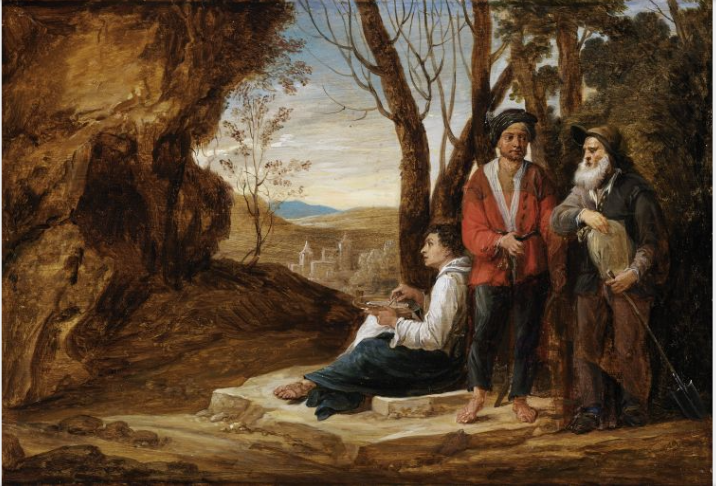 Les Trois Philosophes - David Teniers le Jeune