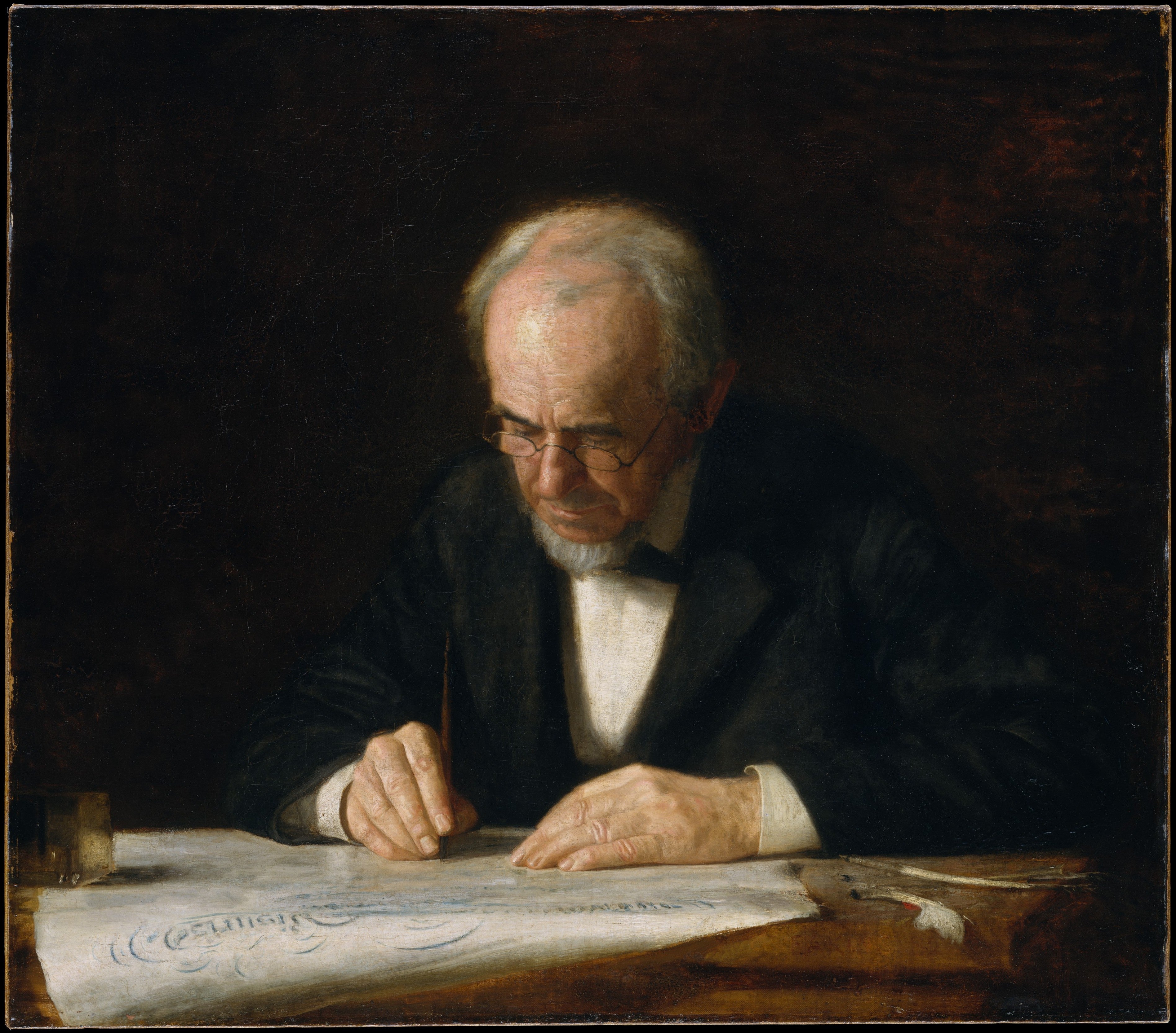 Le Maître d'écriture - Thomas Eakins