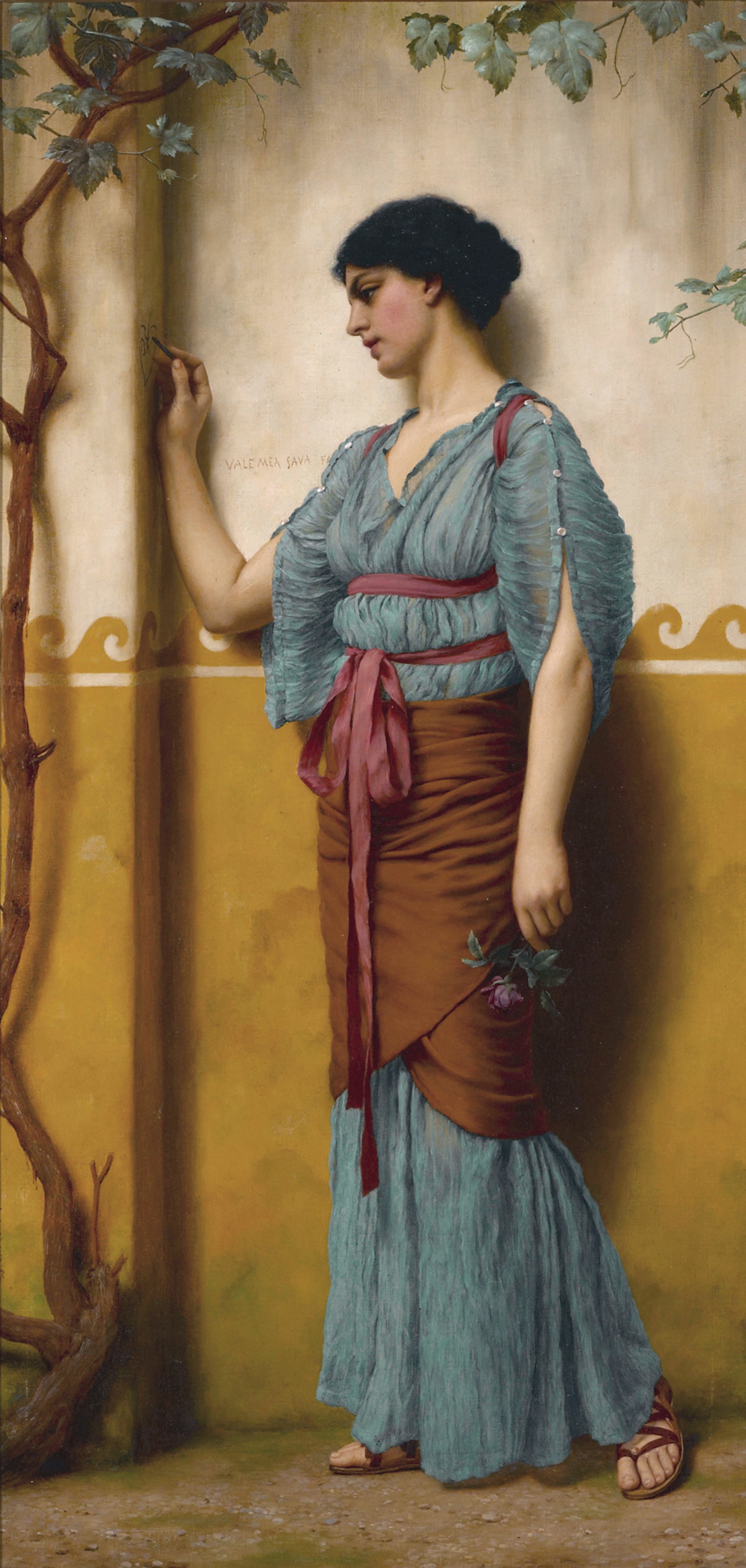 Le Lieu de rendez-vous - John William Godward