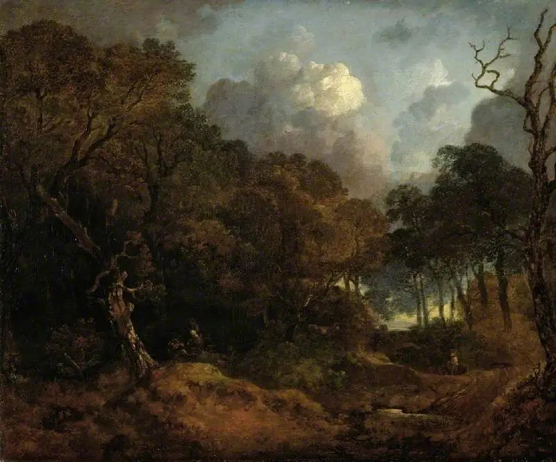 Une route forestière - Thomas Gainsborough - Alpha Reproduction