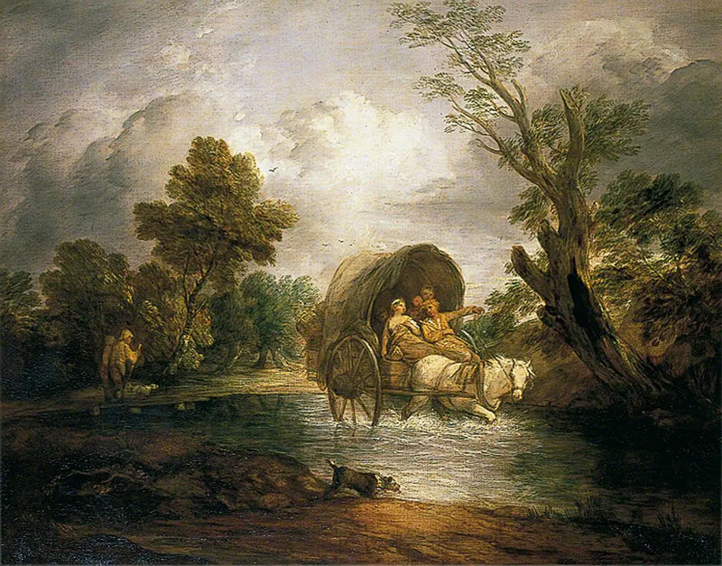 Kampvogn som krysser en bekk - Thomas Gainsborough

Source:
Chariot de campagne traversant un gué - Thomas Gainsborough