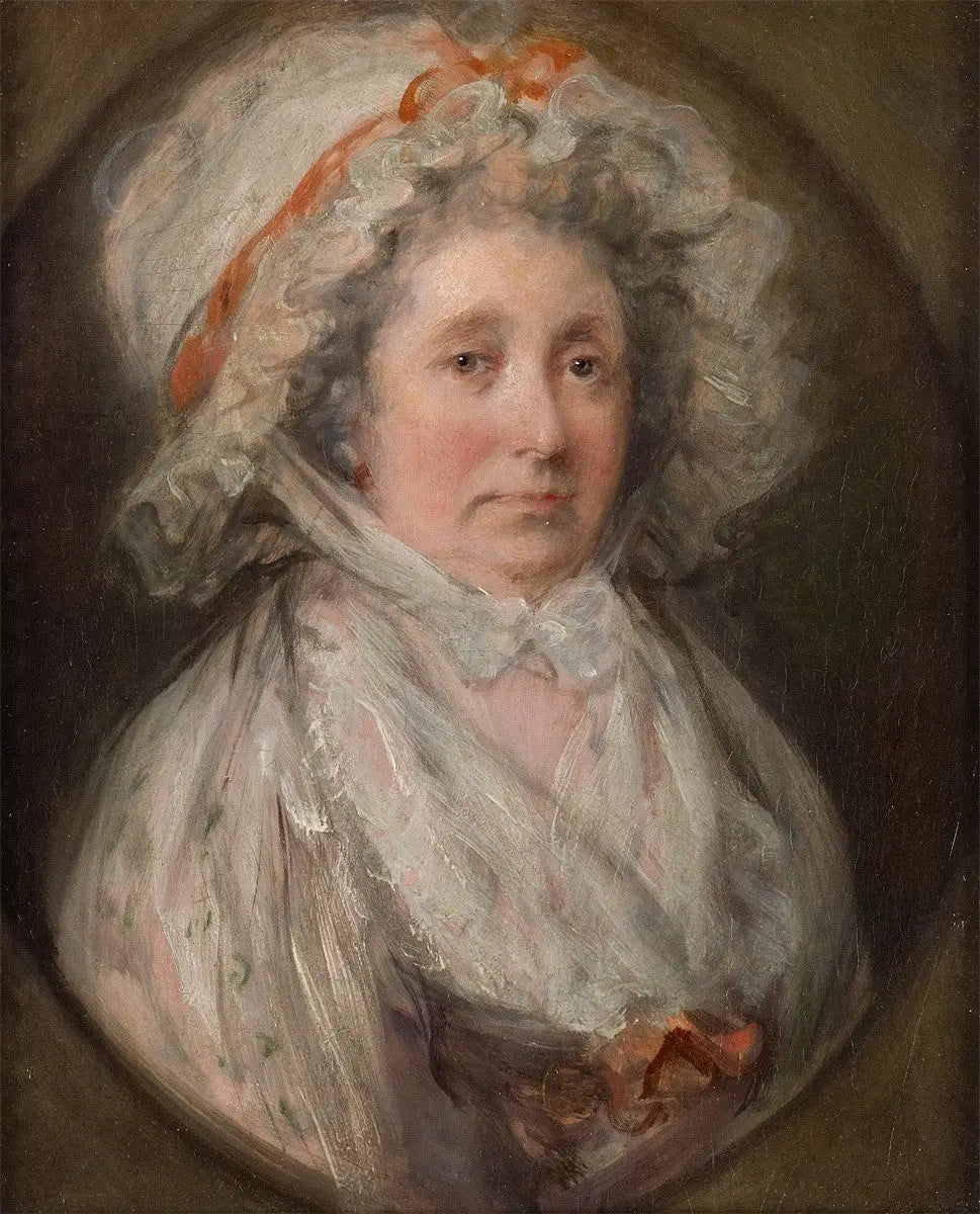 Margaret Gainsborough née Burr (1728–1797) - Thomas Gainsborough - Alpha Reproduction
