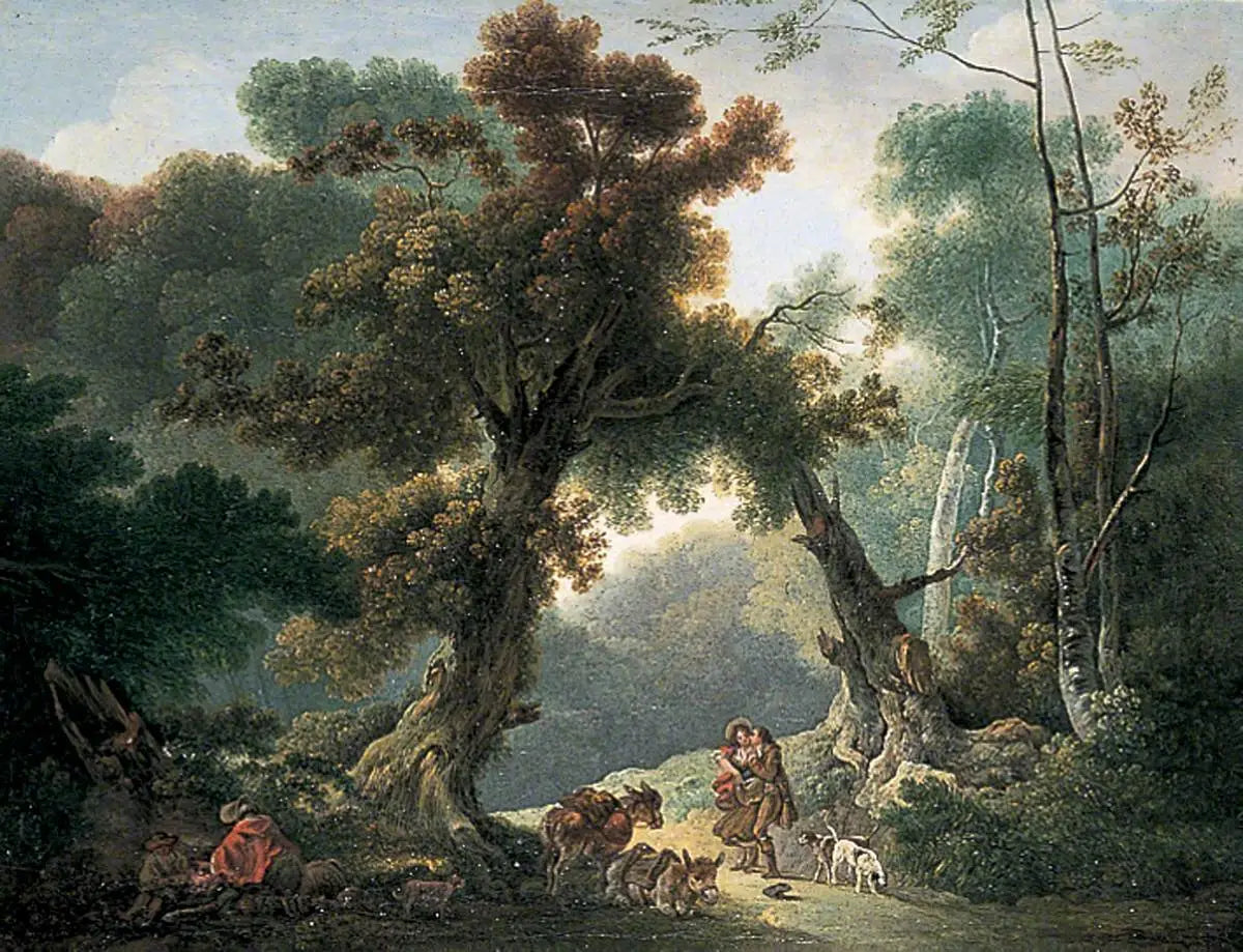 Paysage boisé - Thomas Gainsborough - Alpha Reproduction