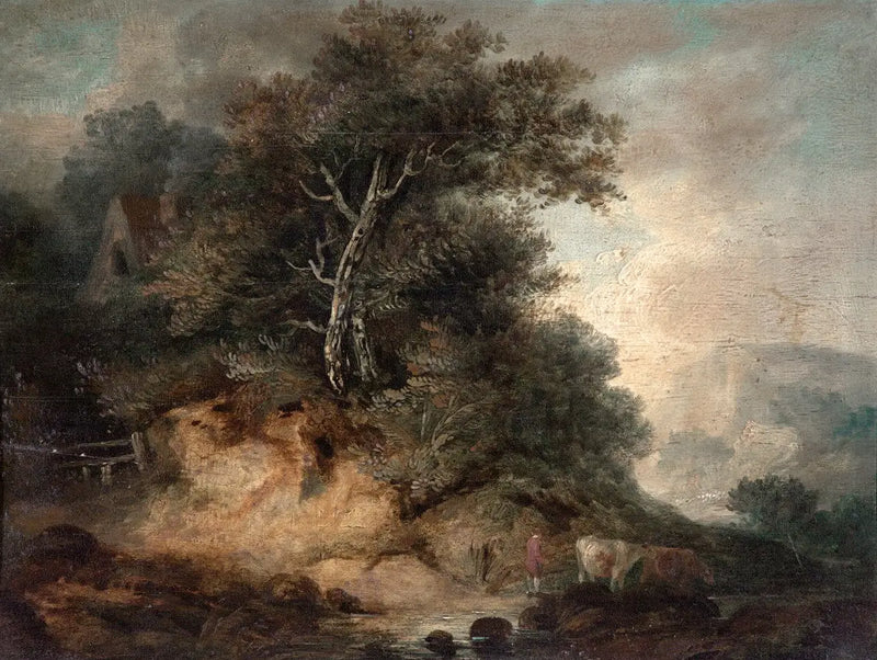 Landskap med en bonde som leder husdyr - Thomas Gainsborough

Source:
Paysage avec un paysan conduisant du bétail - Thomas Gainsborough