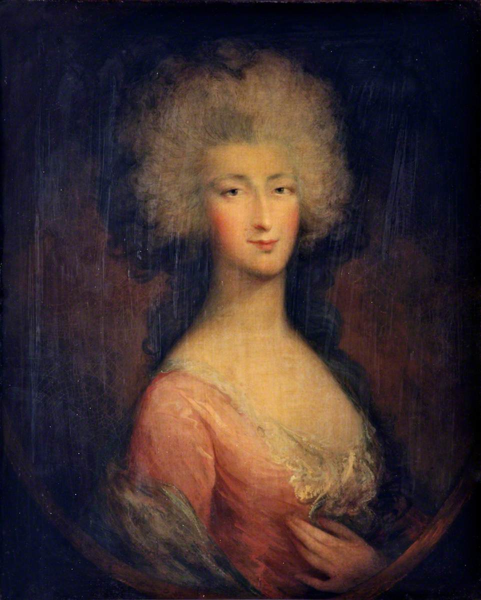Portrait d'une dame (appelée « Mme Elliott, vers 1758–1823 ») - Thomas Gainsborough