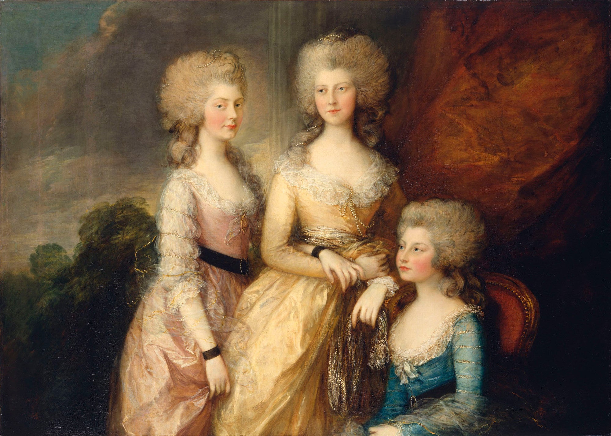 Les Trois Princesses aînées - Thomas Gainsborough