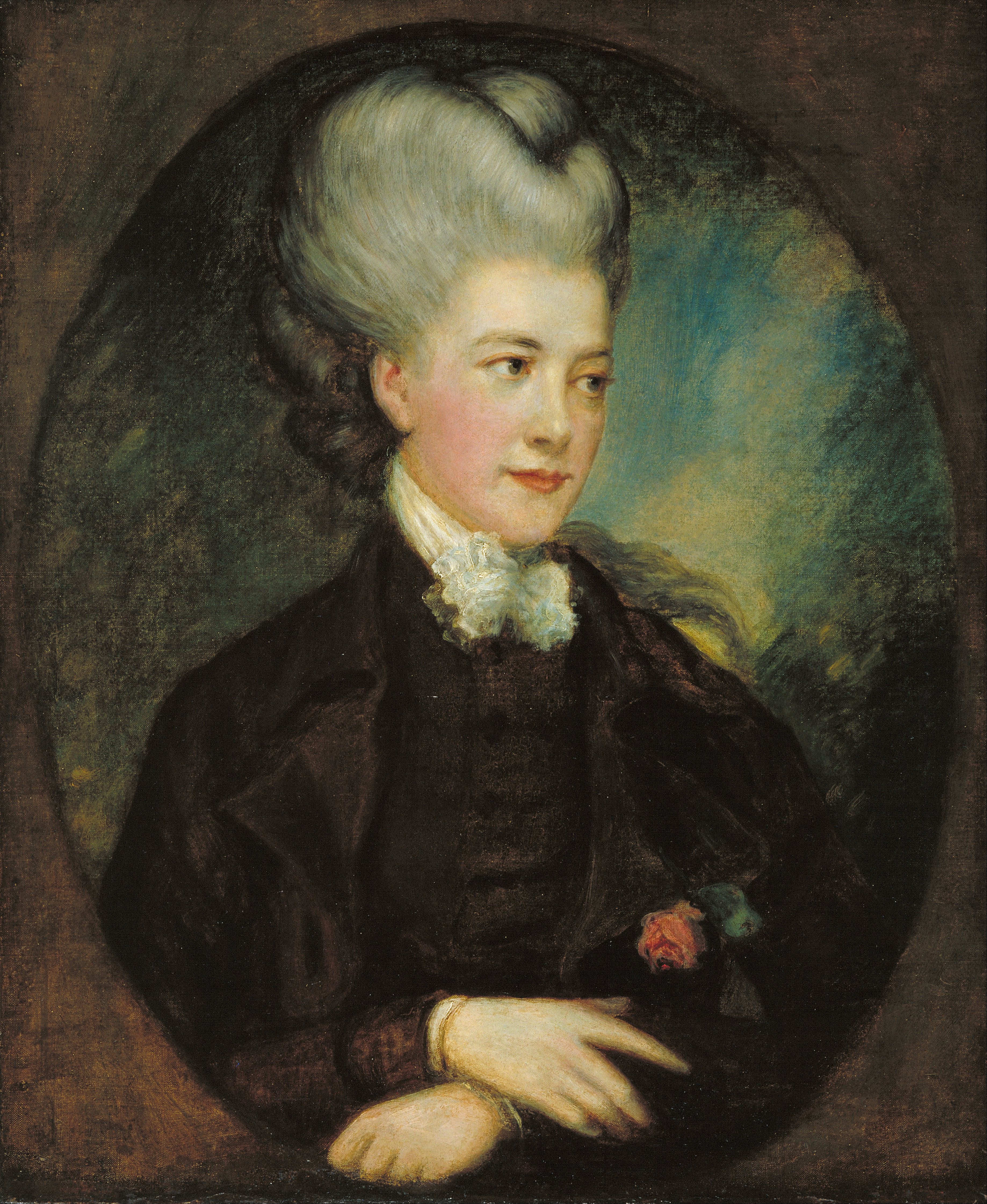 Lady Georgiana Poyntz, comtesse Spencer [?] - Thomas Gainsborough