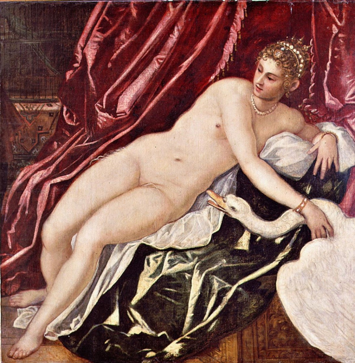 Léda et le cygne - Jacopo Tintoretto - Alpha Reproduction