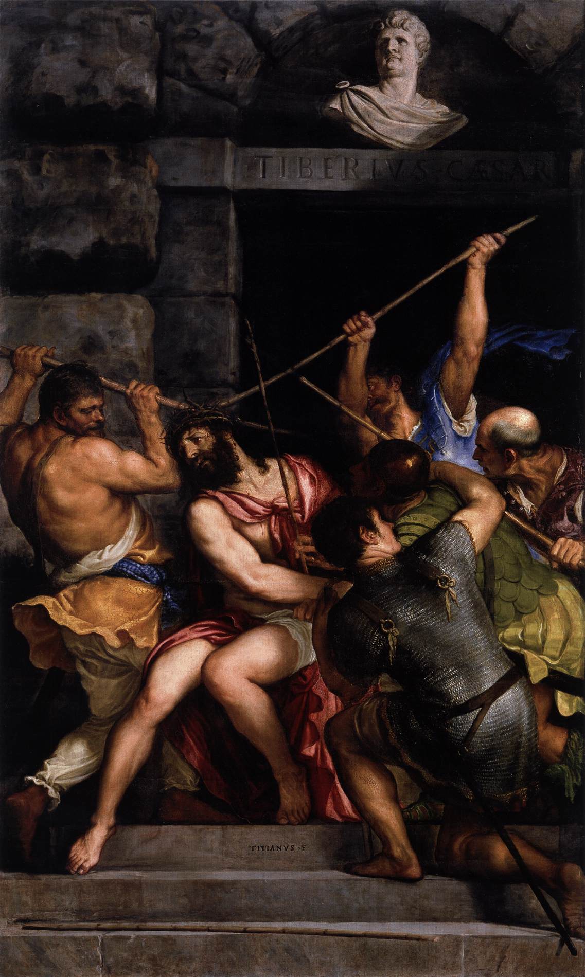 Le Couronnement d'épines - Titian