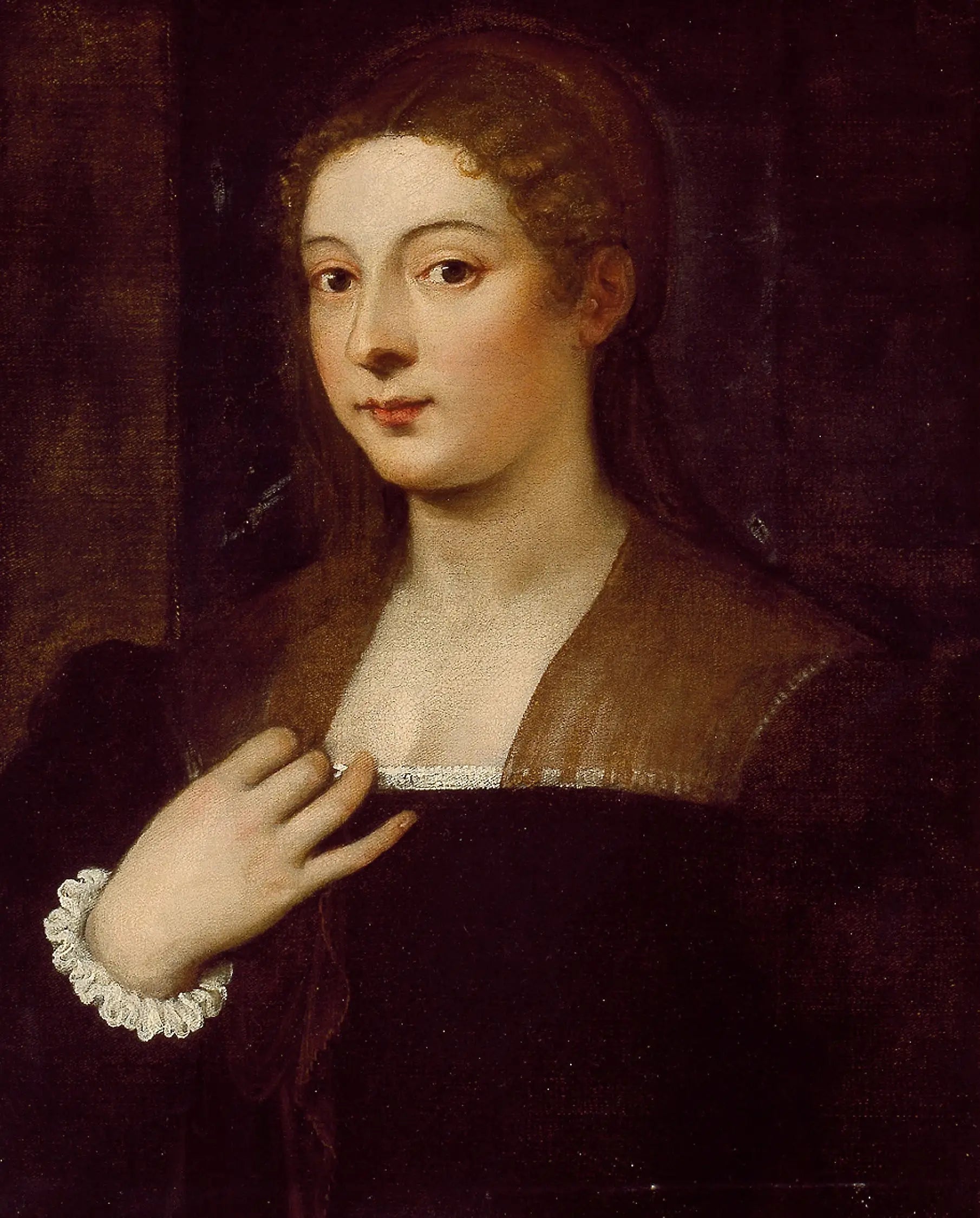 Portrait d’une dame - Titian - Alpha Reproduction