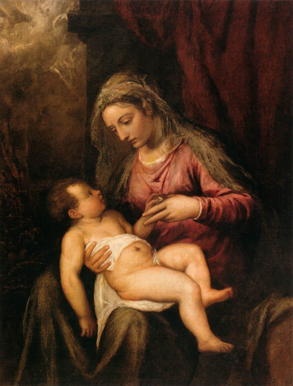 Vierge à l'Enfant - Titian