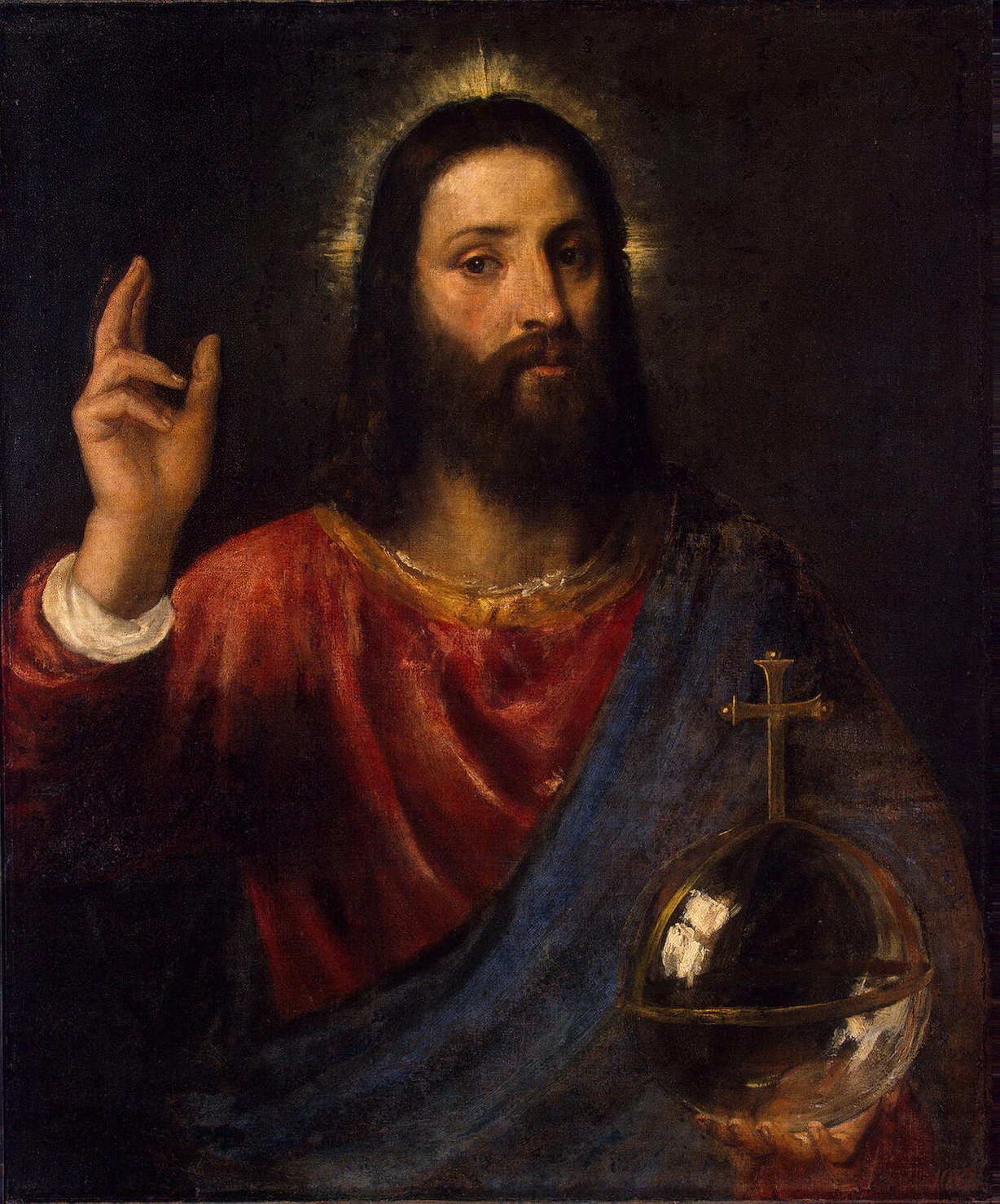 Bénédiction du Christ - Titian