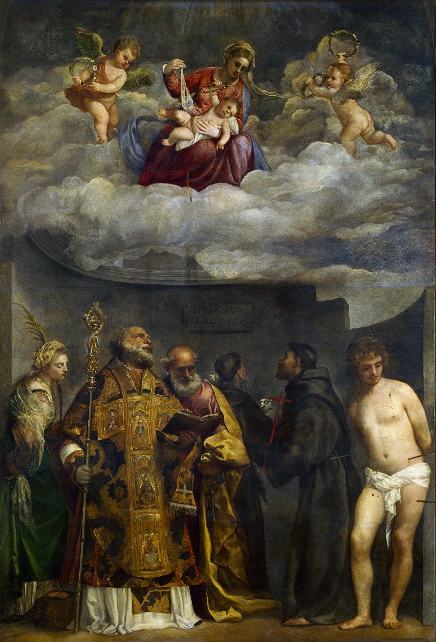 La Vierge de San Nicolò dei Frari - Titian