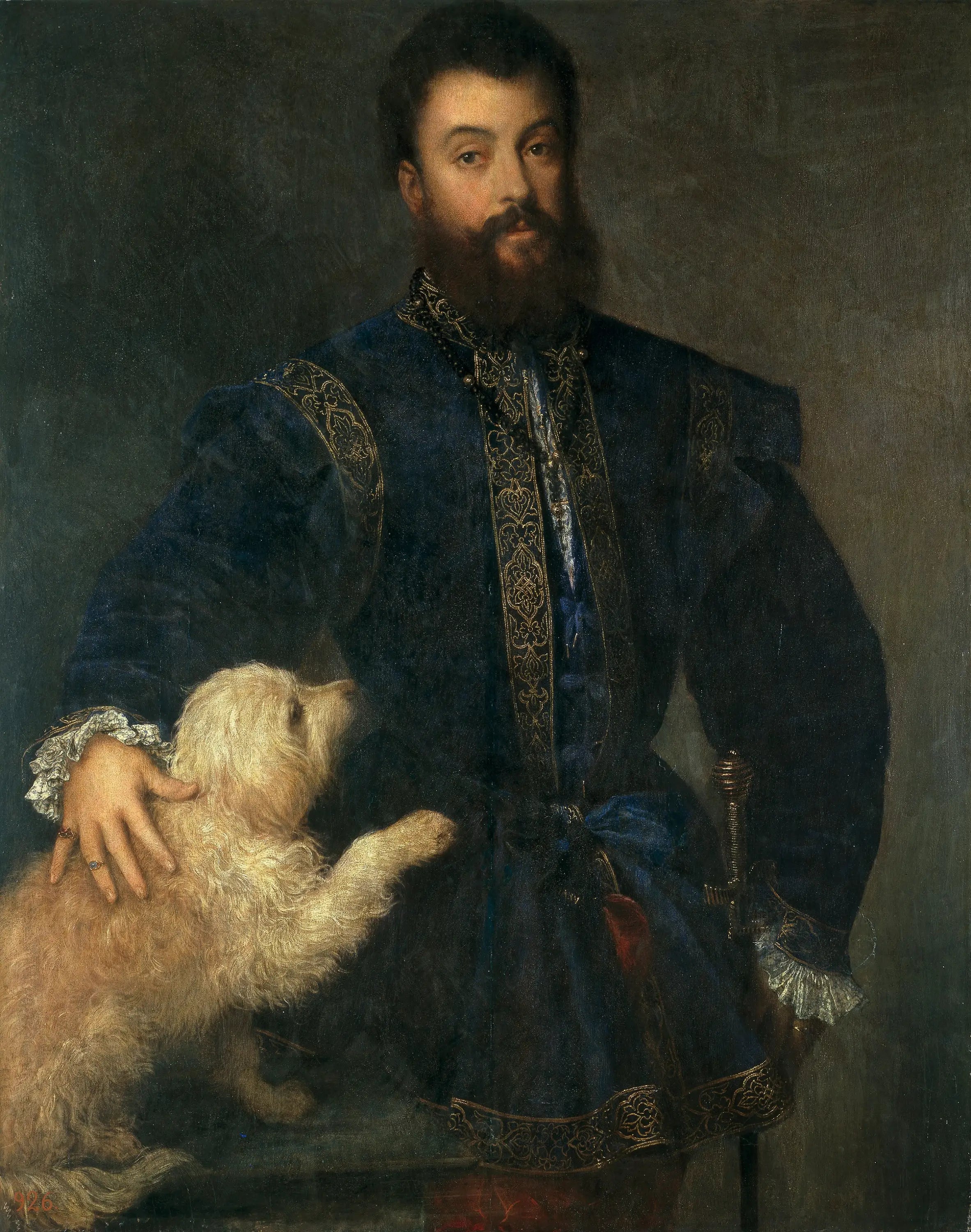 Portrait de Frédéric II Gonzague - Titian - Alpha Reproduction