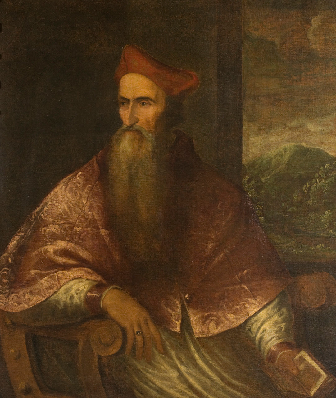Portrait du cardinal Pietro Bembo - Titian