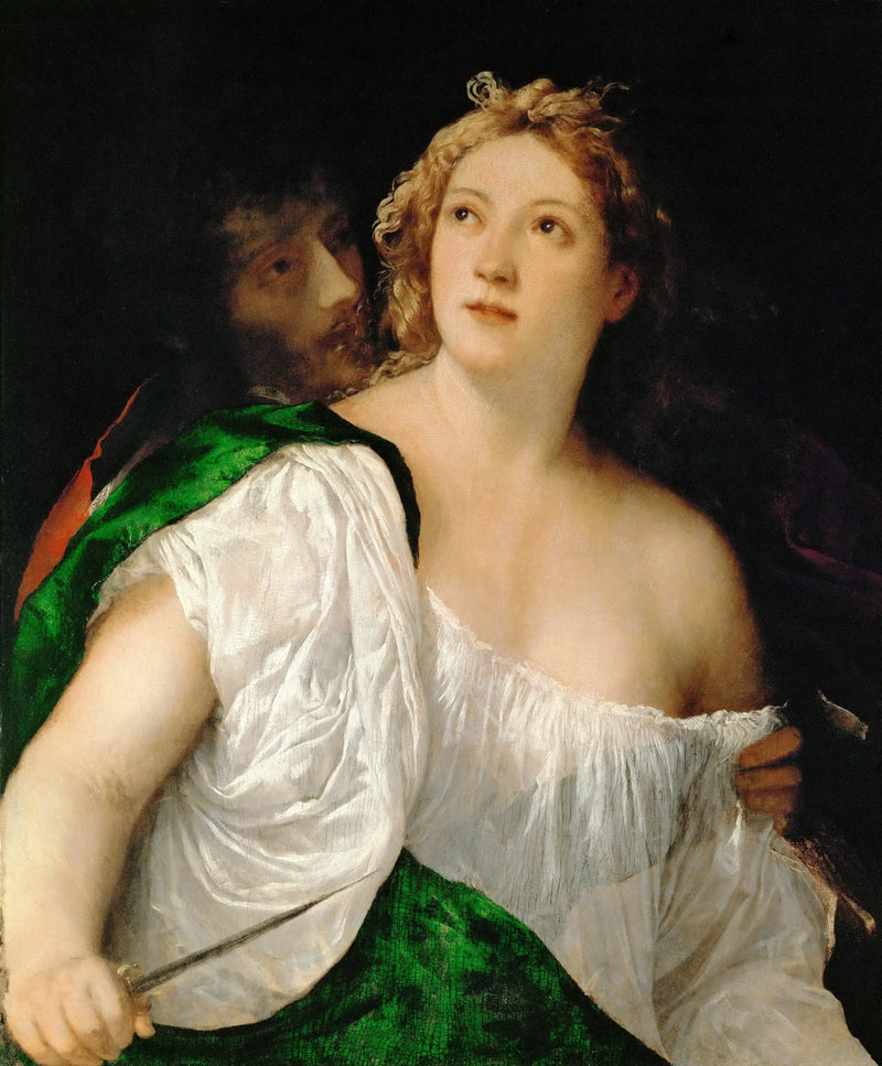 Tarquin og Lucrezia - Titian
