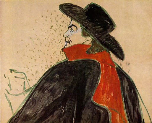 Reproduction du tableau « Aristide Bruant - Henri de Toulouse-Lautrec » par Alpha Reproduction en peinture à l’huile
