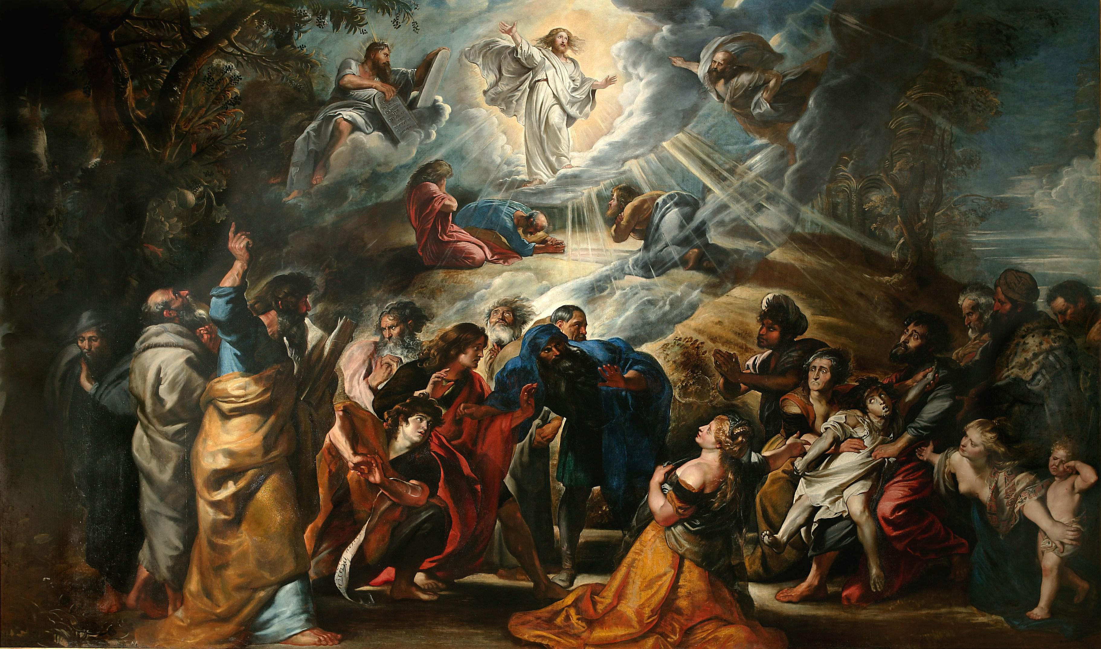 La Transfiguration - Peter Paul Rubens