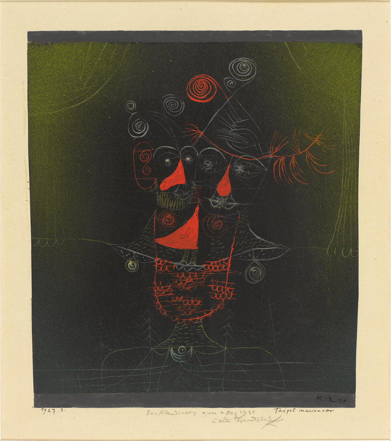 Marionnette triple - Paul Klee