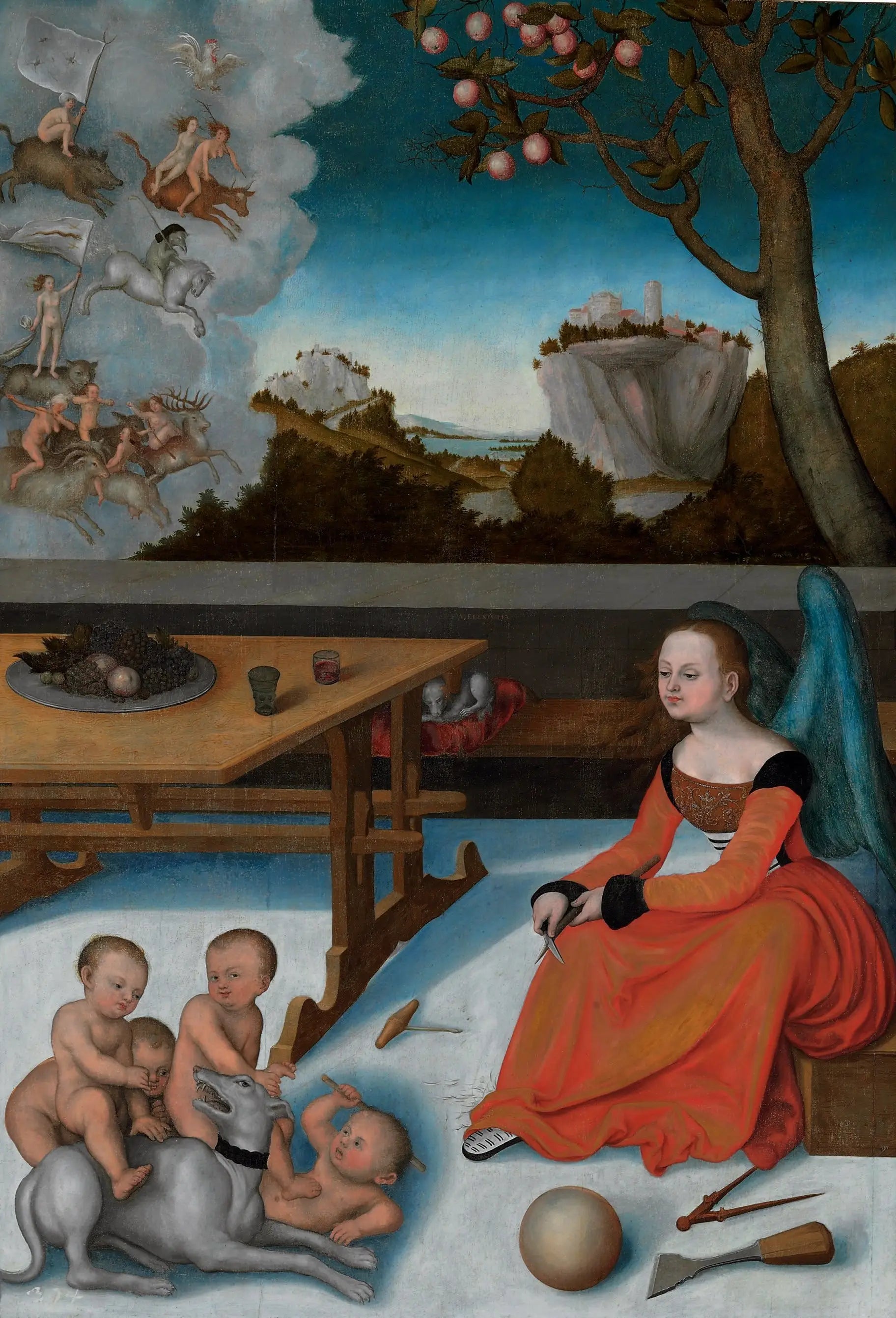 Mélancolie - Lucas Cranach the Elder - Alpha Reproduction