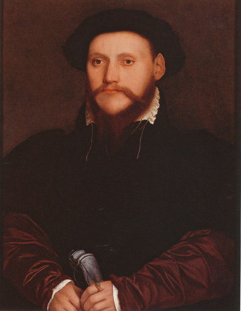 Portrait of an Unknown Gentleman - Hans Holbein le Jeune