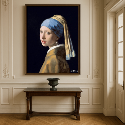 Jenta med perleøredobben - Johannes Vermeer