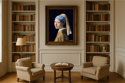 Jenta med perleøredobben - Johannes Vermeer