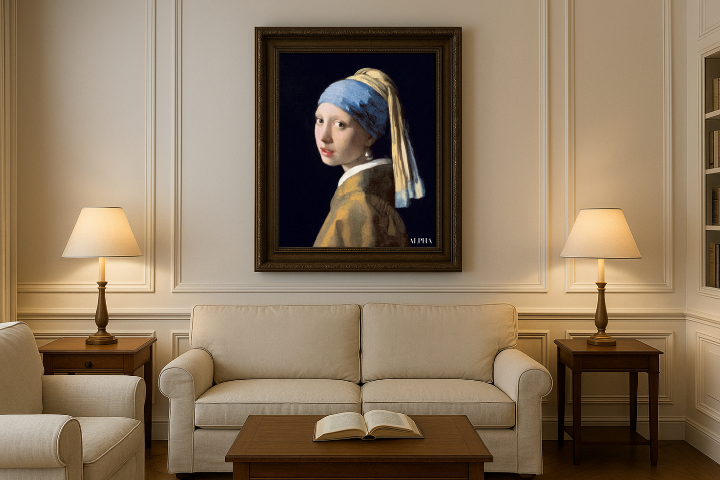 Jenta med perleøredobben - Johannes Vermeer