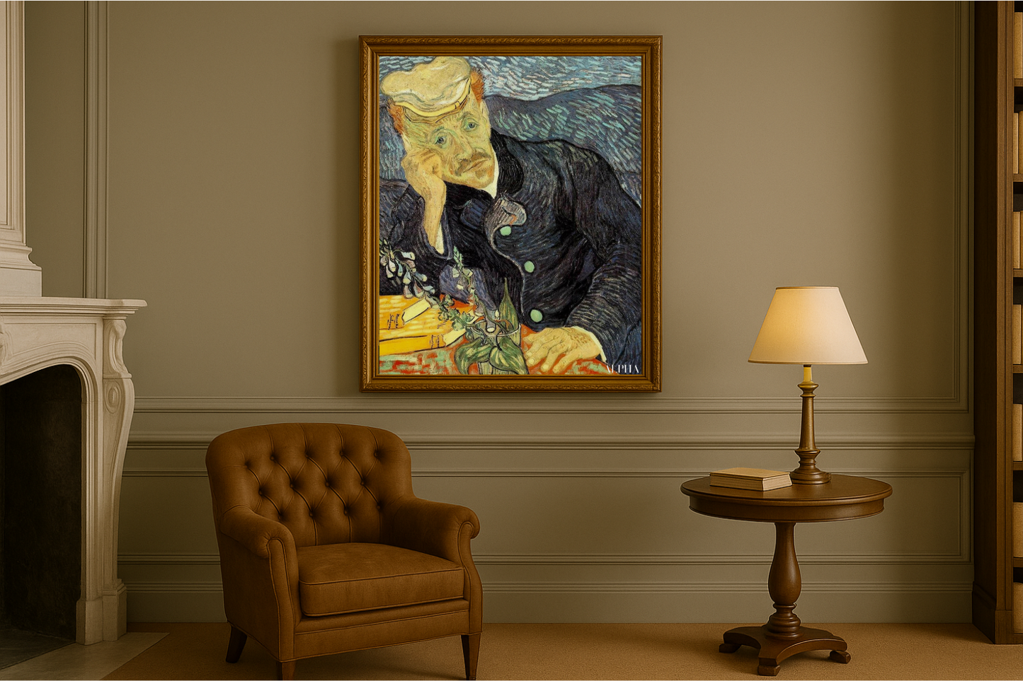 🖼️ Portrett av doktor Gachet – Vincent van Gogh (1890)