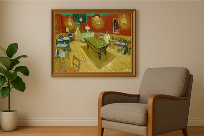 🖼️ Nattkaféen – Vincent van Gogh (1888)