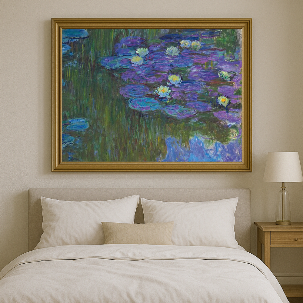 Nymfeene i blomst (1914-1917) - Claude Monet