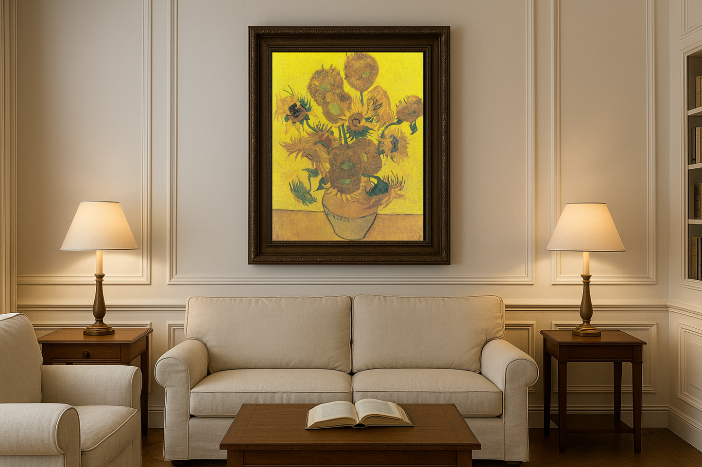 🌻 Vase med femten solsikker – Vincent van Gogh (1888)