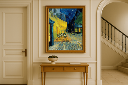 🖼️ Kaféterrasse om kvelden – Vincent van Gogh (1888)