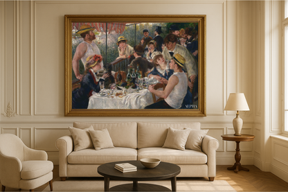 Lunsj med kanopadlere - Pierre-Auguste Renoir