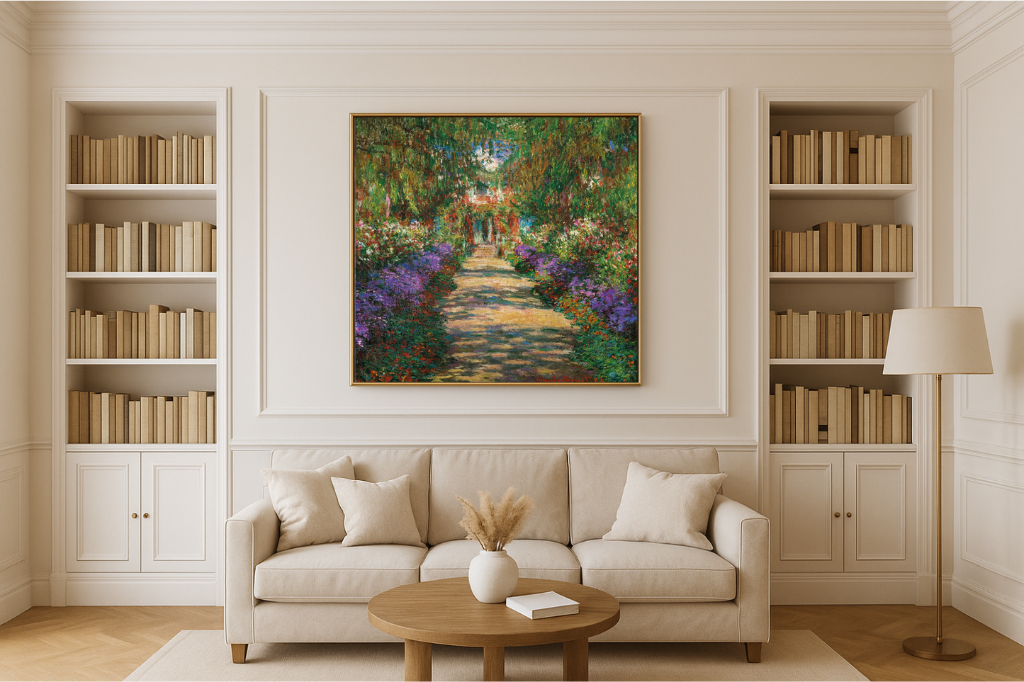 🎨 L’Avenue de Giverny – Claude Monet, rundt 1902