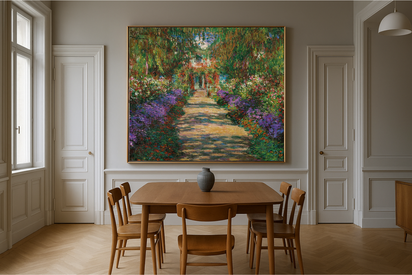 🎨 L’Avenue de Giverny – Claude Monet, rundt 1902