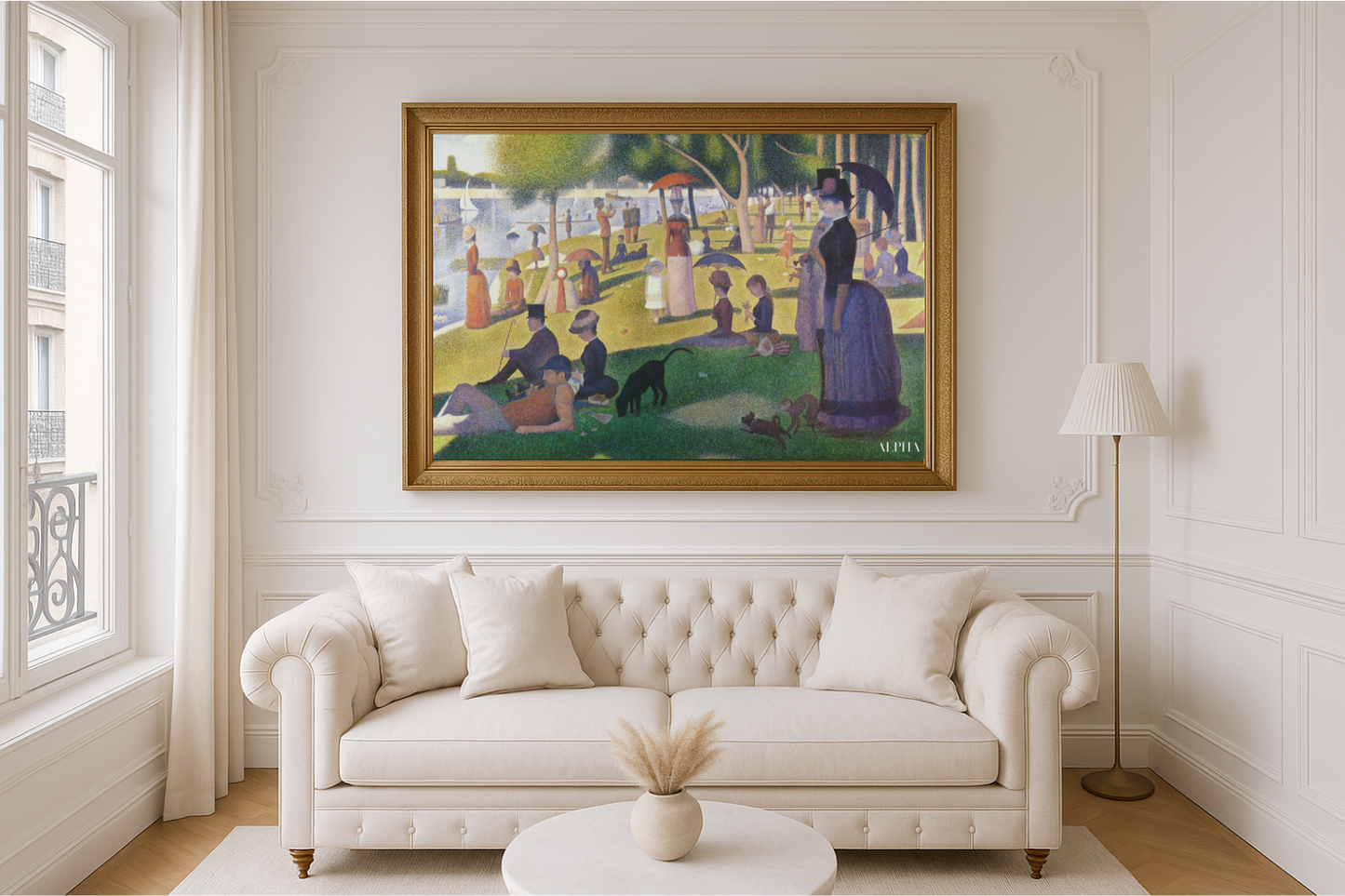 'En søndag ettermiddag på øya La Grande Jatte - Georges Seurat'