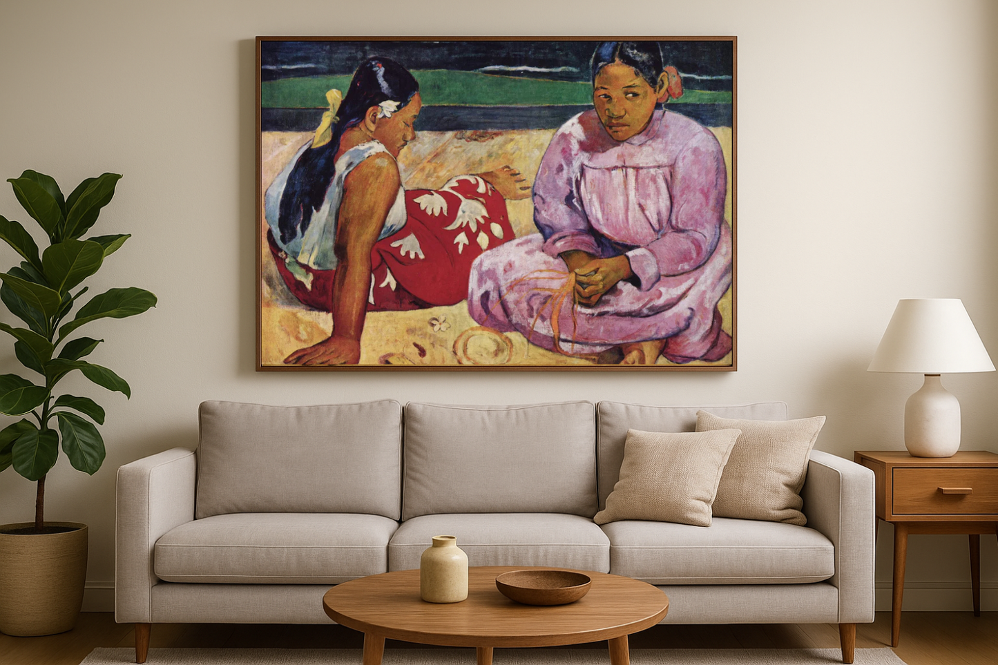 Kvinnene på Tahiti - Paul Gauguin
