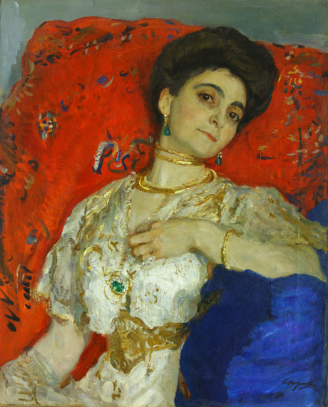 Portrait de Maria Akimova - Valentin Serov